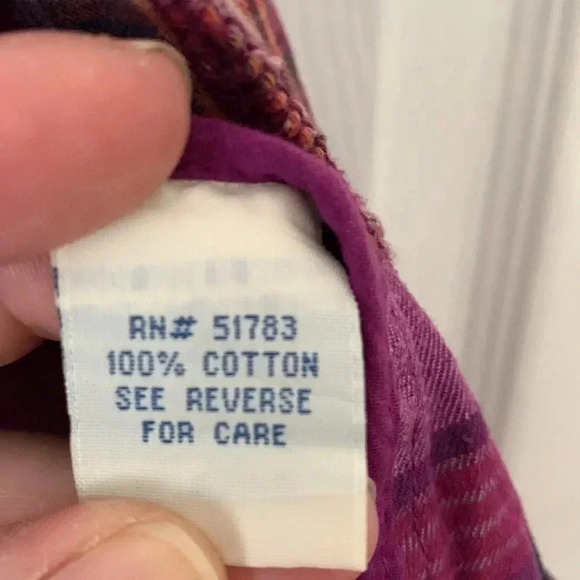 Maurice’s pink/purple plaid  vest S - Picture 8 of 9